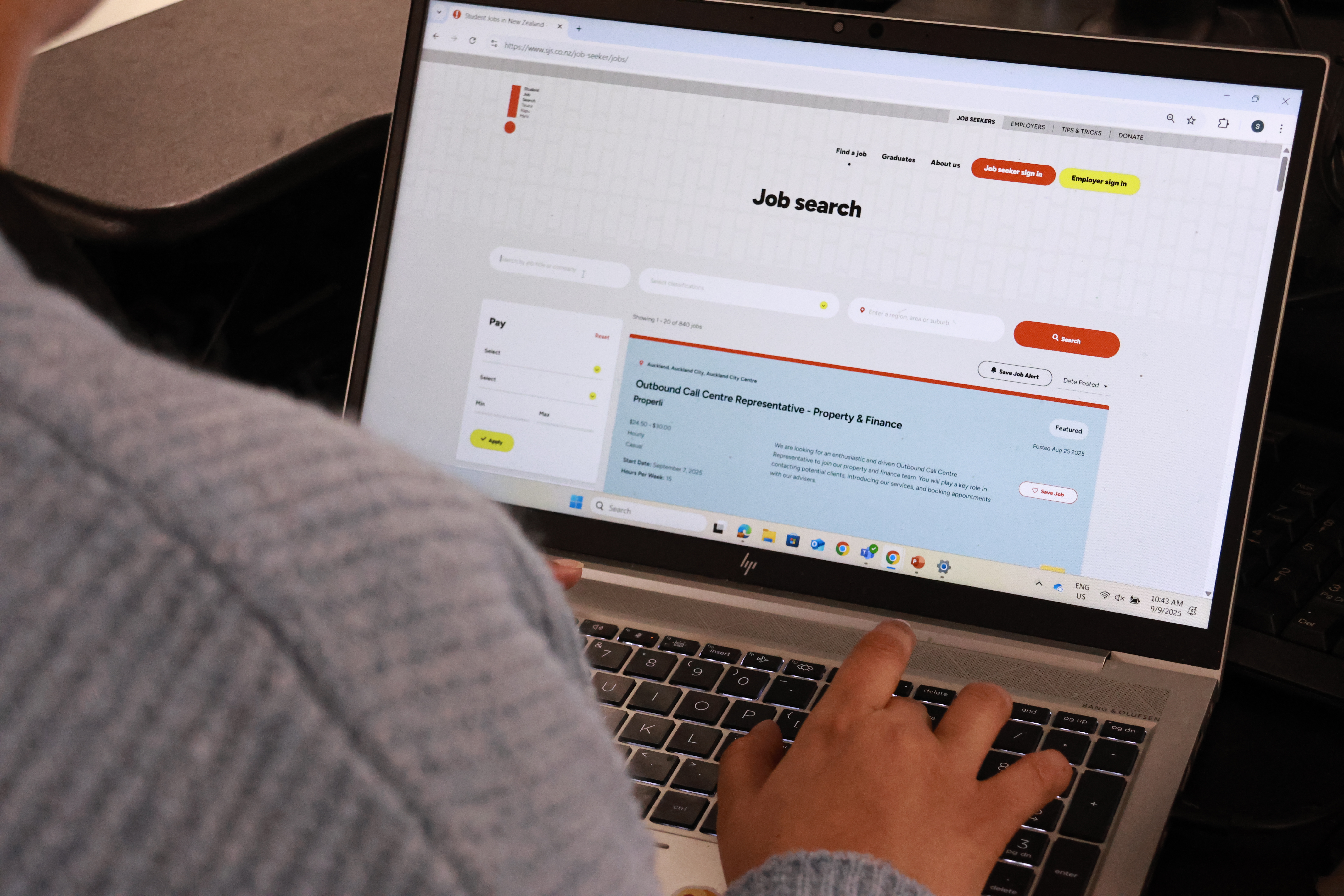 Student Job Search statistics show a return to pre-pandemic activity